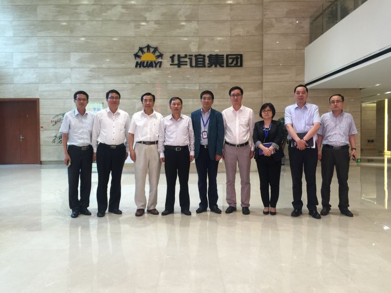 袁仲雪带队拜访华谊集团